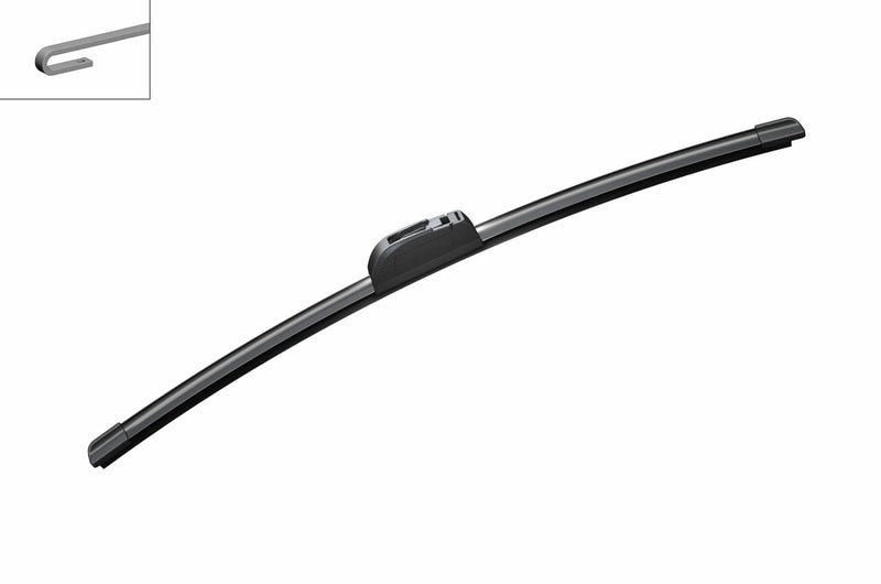 Bosch Aerotwin Retro Flat Wiper Blade AR 20 U for ALFA ROMEO 156 - 3397008534
Angled view of Bosch Aerotwin Retro Flat Wiper Blade AR 20 U for compatibility checking
Close-up view of Bosch Aerotwin Retro Flat Wiper Blade AR 20 U reference details