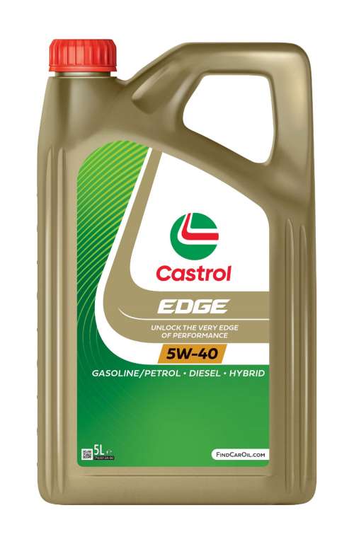 Castrol EDGE 5W 40 Full Synthetic Engine Oil 5L API SN CF 3435520