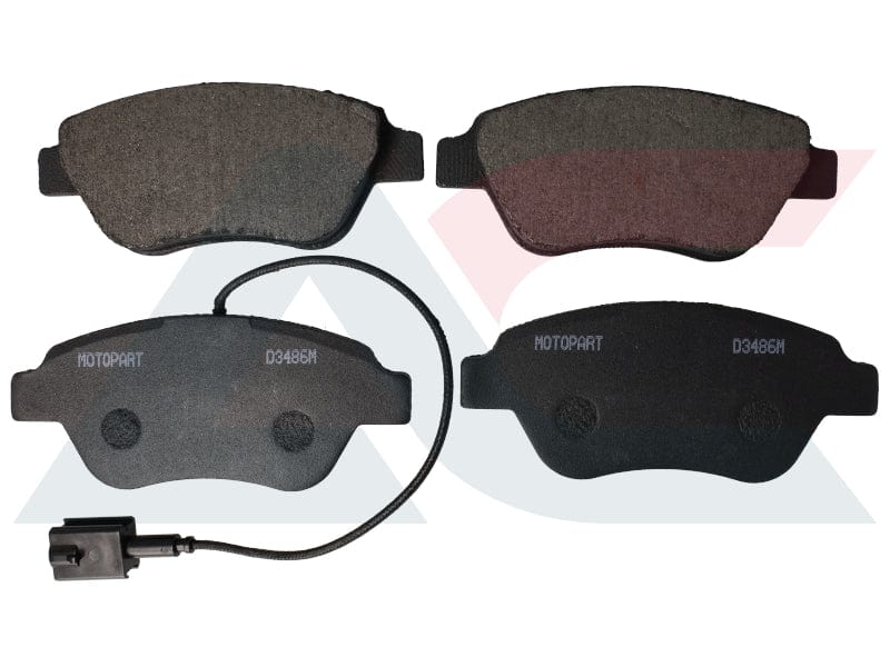 Brake Pads Fiat 500,Grande Punto,Doblo D3486M -Modern Auto Parts