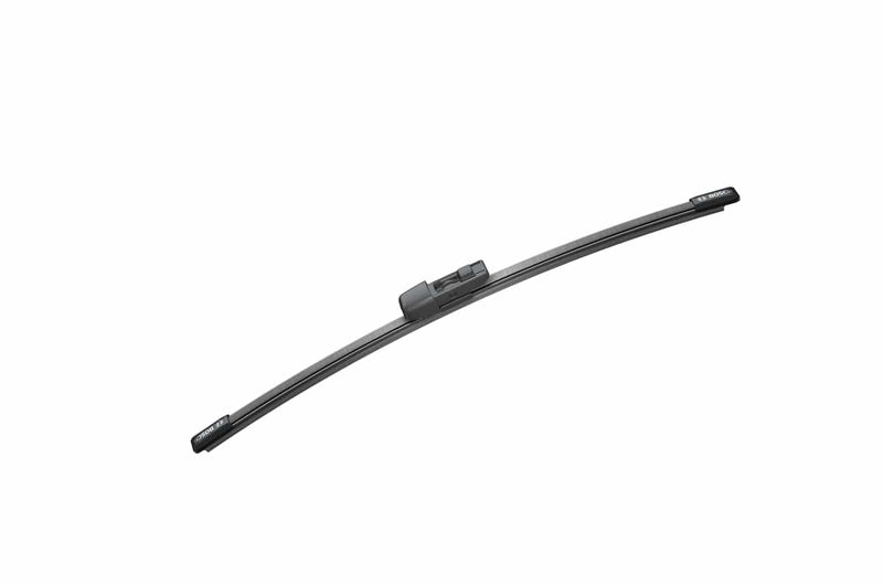 Bosch Rear Flat Wiper Blade A 331 H for AUDI A3 - 3397008713
Angled view of Bosch Rear Flat Wiper Blade A 331 H for compatibility checking
Close-up view of Bosch Rear Flat Wiper Blade A 331 H reference details