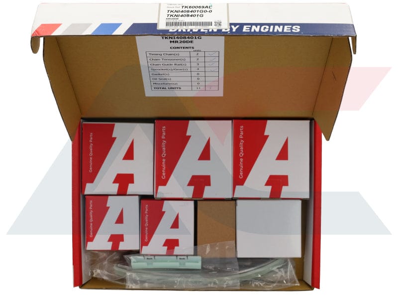 Timing Chain Kit for Nissan Qashqai and X-Trail 2.0 MR20DE TKNI408401G