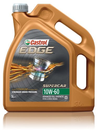 Castrol EDGE 10W-60 Synthetic Engine Oil 5L ACEA A3/B3 A3/B4 API SM CF 3435062