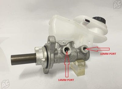Brake Master Cylinder 22.22Mm 10Mm & 14Mm Ports Mazda Bt-50 Ii Pickup (B22, B32, Up, Ur) 2.2 Mz-Cd 2011-2020