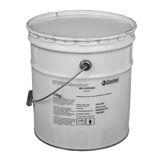 Castrol MS Grease Lithium Soap NLGI 2 Soft 15kg 3391397