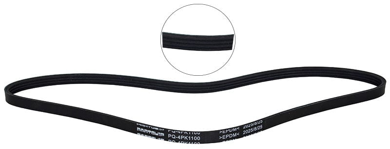 Micro V-Belt GWM H5 2.4 (4G69-S4N)(11-19), Hover 2.4 (4G69-S4N)(08-11), Toyota Hilux (N1) 2.7 EFI (3RZ-FE)(98-05 (PQ-4PK1100)