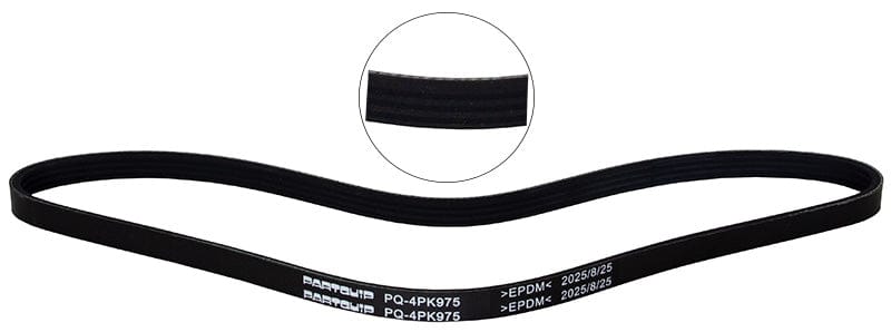 Micro V-Belt Hyundai Elantra (J1),Kia Sorento,Mazda 323,Midge,Sting,626,Mitsubishi Colt,Tredia,Triton,Canter (PQ-4PK975)