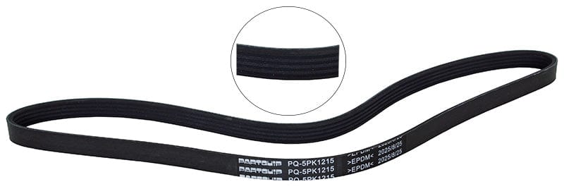 Micro V-Belt Chevrolet Corsa Utility Pick-up (10-12), Opel Astra G (T98)(99-06), Peugoet 107 (PM, PN)1.0(05-14) (PQ-5PK1215)