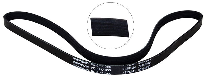 Micro V-Belt Opel Astra H (A04) 1.4(06-09), Corsa C (X01) 1.2(05-06), Corsa D (S07) 1.4(07-10), Meriva 1.4(06-09) (PQ-5PK1355)