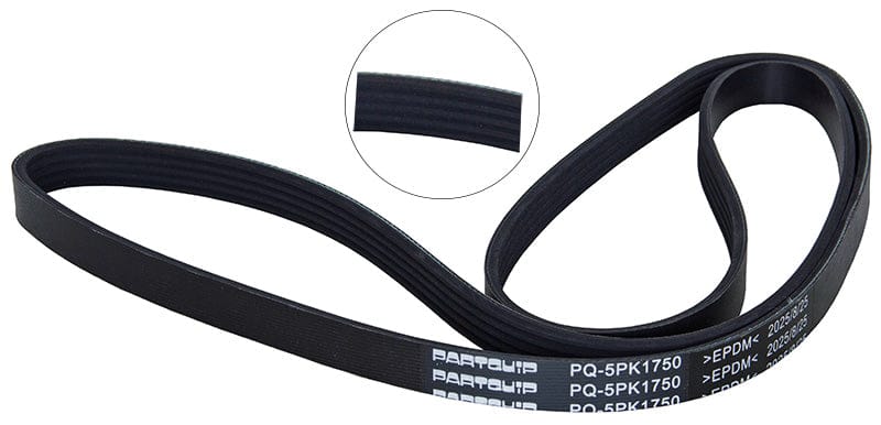 Micro V-Belt Renault Clio 1.4, 1.6(98-08), Logan 1.6(2004-), Megane 1.4, 1.6(99-03), Sandero 1.4, 1.6(09-15) (PQ-5PK1750)