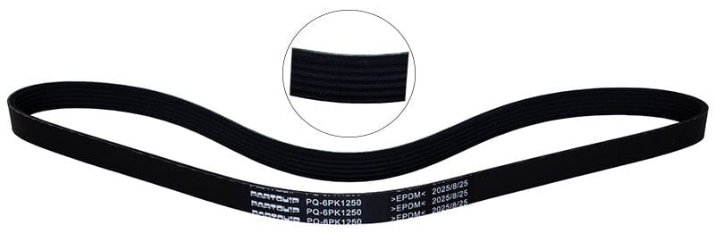 Micro V-Belt Opel Corsa C (X01) 1.7(04-05), Corsa C Utility 1.7(03-10), Volvo 850,C70,S70,V70,V90,XC40,XC70 (PQ-6PK1250)