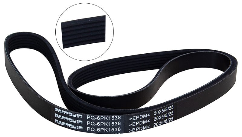 Micro V-Belt BMW 3-Series(E36)(E46),5-Series(E39)(E60),Ford Escort(95-99), Toyota Corolla (E12)1.4,1.6,1.8(02-08 (PQ-6PK1538)