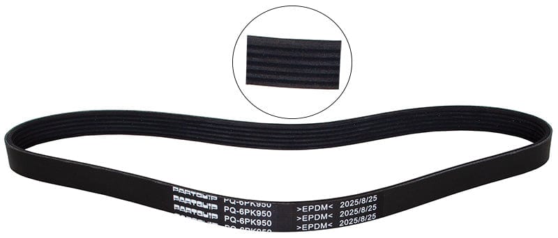I-Micro V-Belt Audi A3 (8P1)(03-10), Ford EcoSport, Fiesta, Seat Altea, Leon, VW Caddy (04-11), Igalofu (04-09) (PQ-6PK950)