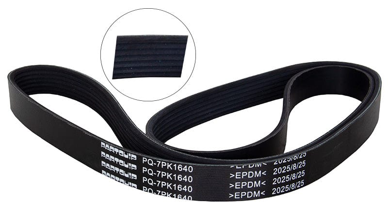 IMicro V-Belt Nissan Hardbody (D22)(02-11), Toyota Fortuner 3.0 (06-16), Hilux Vigo 3.0 (05-16) (PQ-7PK1640)