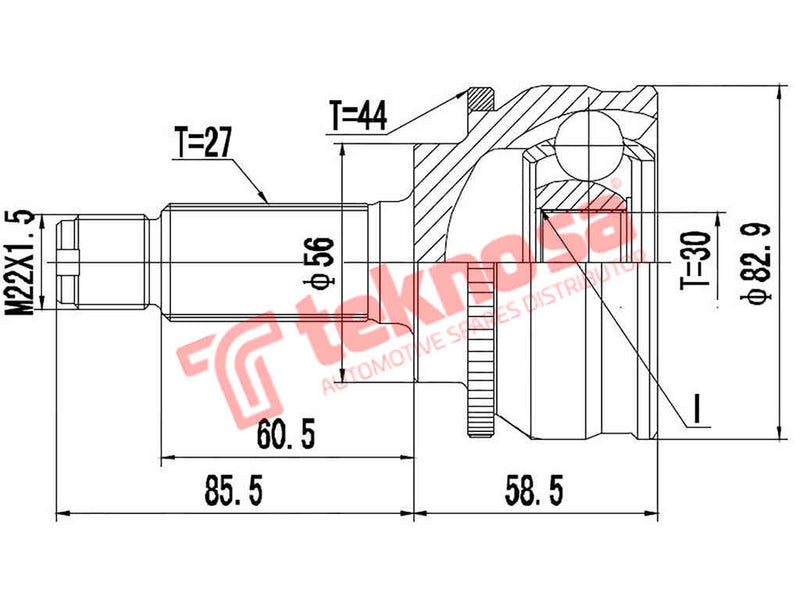 Outer CV Joint Front Left or Right Subaru Forester Impreza Legacy (SB5931A)