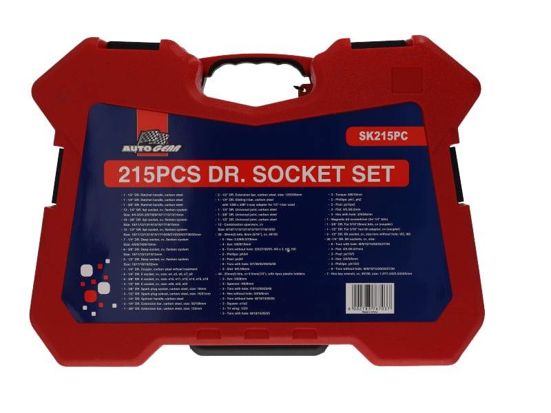 Isethi yesokhethi ye-Autogear 215Pc