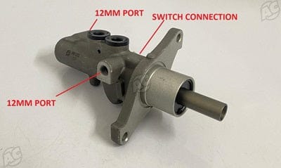 Remhoofsilinder 27.00Mm Vw Amarok Vw Amarok Platform/Onderstel (S1B, S6B, S7B) 2.0 Tdi 2011-2013