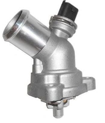 Aluminium thermostat with housing and sensor for Chevrolet Spark 1.0 B10S1 / 1.2 B12D1 (2010-on) TH45010