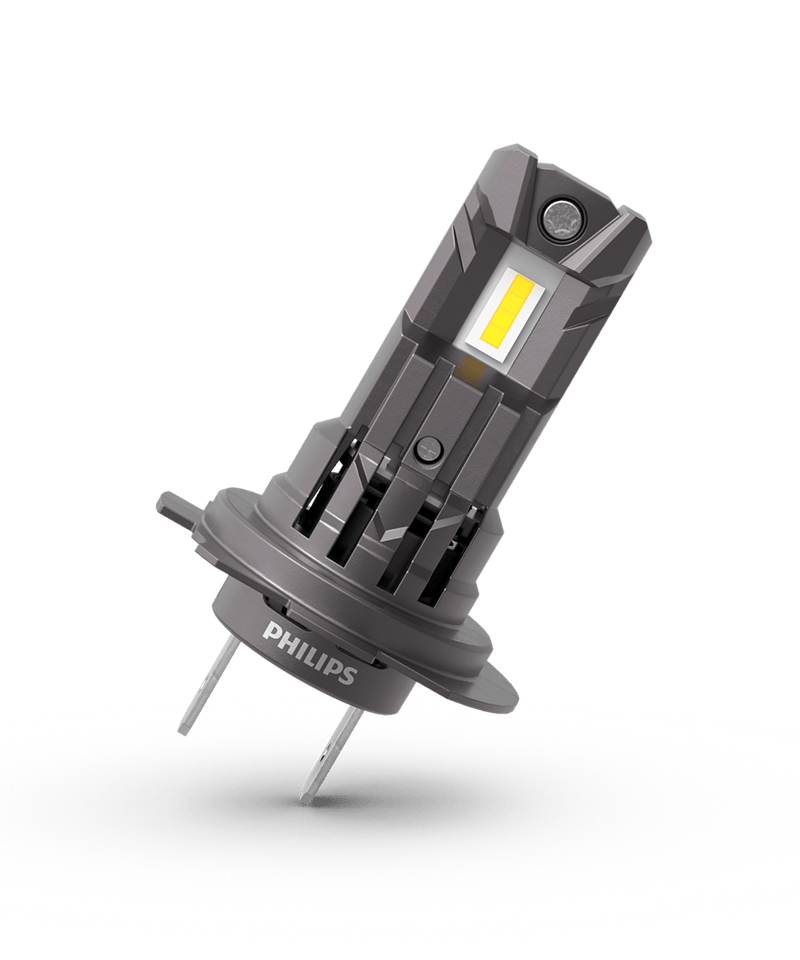 I-Philips Ultinon Finyelela ku-H7 I-LED Headlight Bulb Set 11972U2500CX