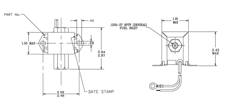 Facet 40164 24V Cube Fuel Pump Wiring and Installation Diagram – Electrical and Fuel Line Layout
Ask ChatGPT