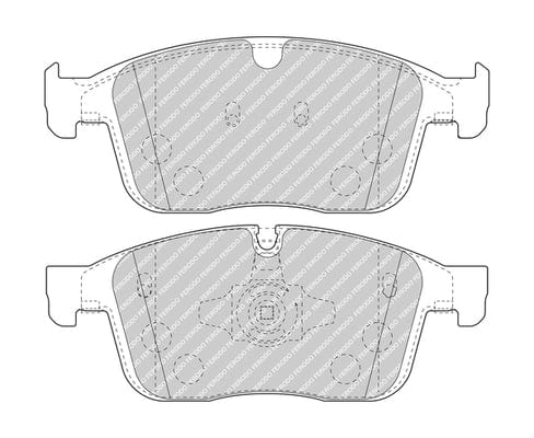 Amabhuleki angaphambili e-Volvo XC60 D4 D5 2015-2017 ATE System (FDB4943)