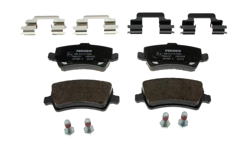 FERODO Rear Brake Pad Set for Land Rover Range Rover Evoque L538 - FDB4237
