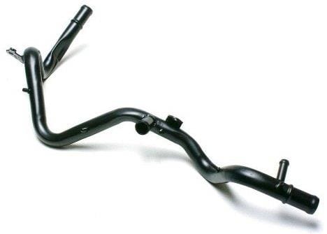 Heater Water Return Pipe Steel angled view for Volkswagen Fox - MAP-100044