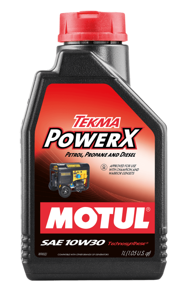 Motul Tekma Power X 10W-30 1L engine oil for gensets low sulphur fuel 111573