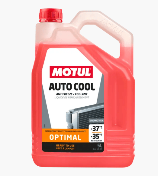 Motul Auto Cool Optimal -37°C 5L ready to use long life coolant 112621