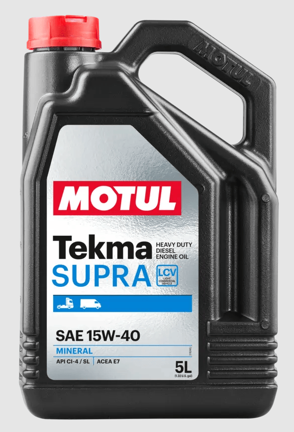 Motul TEKMA SUPRA LCV 15W-40 5L diesel engine oil 114215