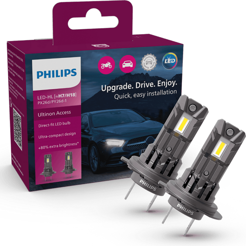 Philips Ultinon Access H7 LED headlight bulb South Africa 11972U2500CX