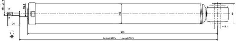 Rear Shock Absorber for Mazda CX-5 - MAP-100952