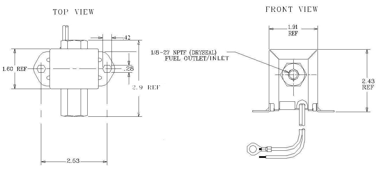 I-Facet 40105 12V Fuel Pump (40242 Kit) – Isitayela seCube | 30 GPH, 3–4.5 PSI | I-Universal Low-Pressure