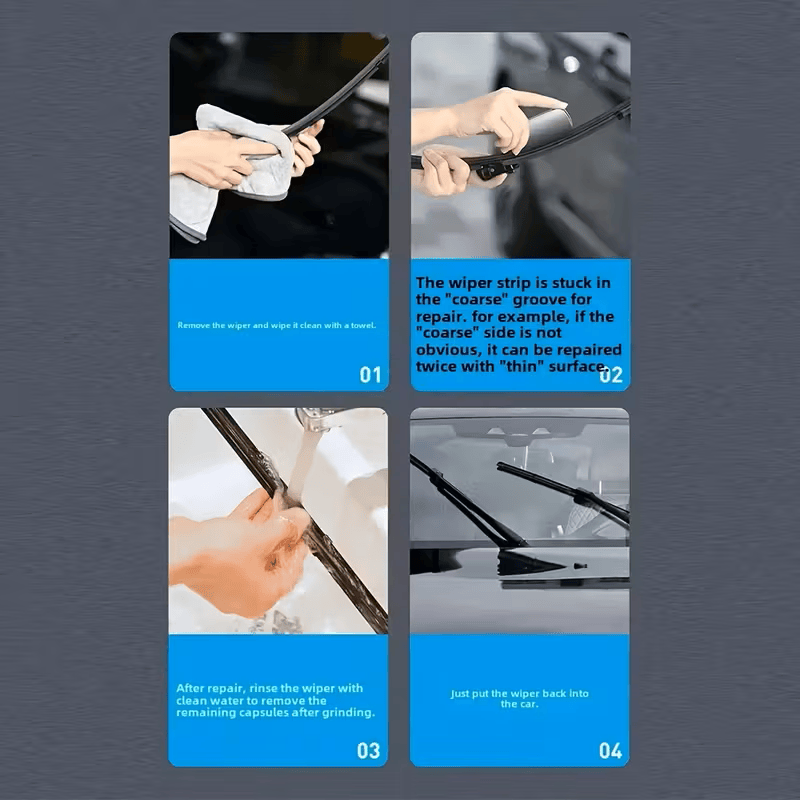 Quickly Restore Wiper Blades As New Before And After Repair Graphic XM7732635