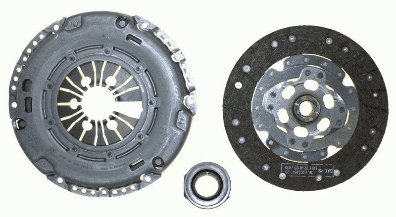Clutch Kit Audi A1 1.6Tdi (Cayb,Cayc) A3 1.8T (Agu,Aum,Bbu,Blz,Awu,Bkf) Crosspolo 1.6Tdi,1.9Tdi (Cayc,Clna,Atd,Axr) Golf 4 (Agu,Ahf) SACHS 3000 845 701