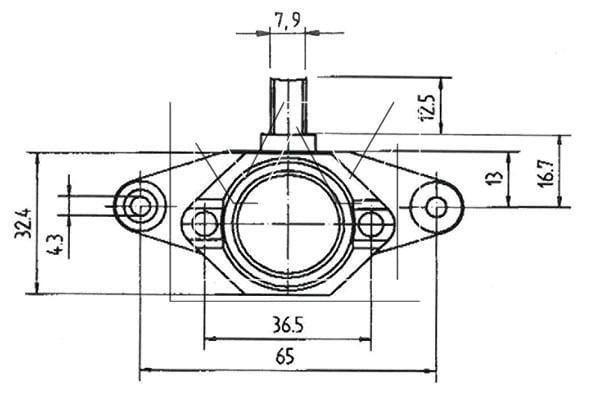 Regulator -12V 32Mm (082966090) Monark - Modern Auto Parts