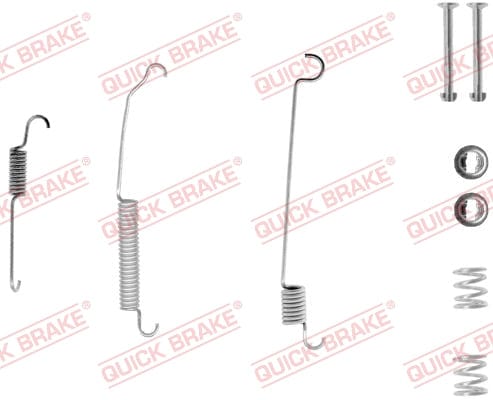 I-Accessory Kit Brake Shoe 491 Shoe Toyota Cressida Venture Stallion (105-0060-1)