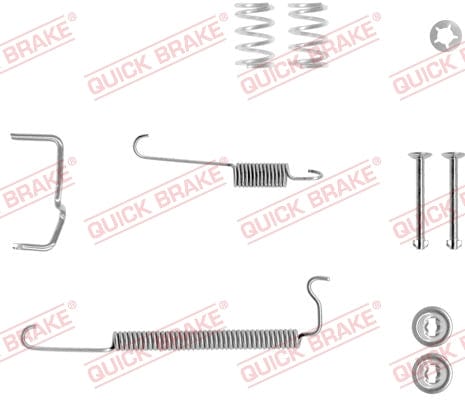 I-Accessory Kit Brake Shoe I-Opel Corsa C Side Left (105-0064X-1L)