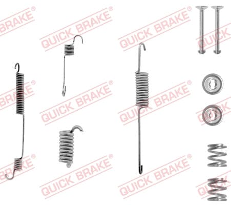 I-Accessory Kit Brake Shoe 711 Shoe Left Ford Escort, Nissan Langley, Renault 11 (105-0599-1L)
