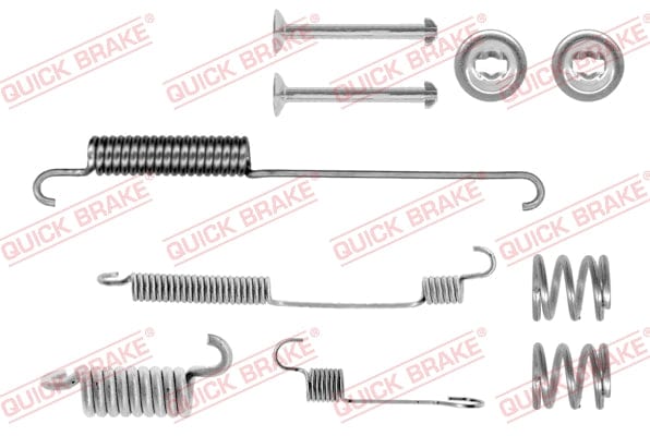 Accessory Kit Brake Shoe 526 Shoe Right Ford Bantam Mazda Rustler (105-0600-1R)