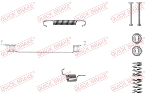 I-Accessory Kit Brake Shoe Right Side Datsun Go+, Fiat Punto,Peugeot 206 (105-0672-1R)