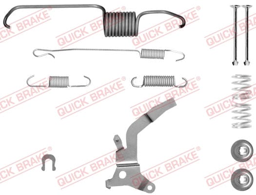 三四郎　 1154045 Brake Shoe Kit Rear | Toyota