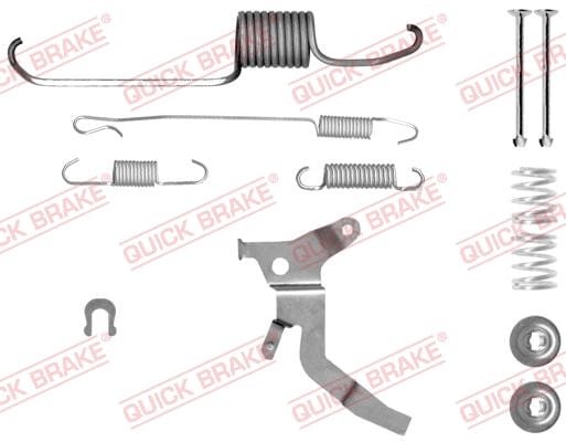 Toebehore-stel Remskoen 639 Skoen Regs Toyota Quantum (105-0864X-1R)