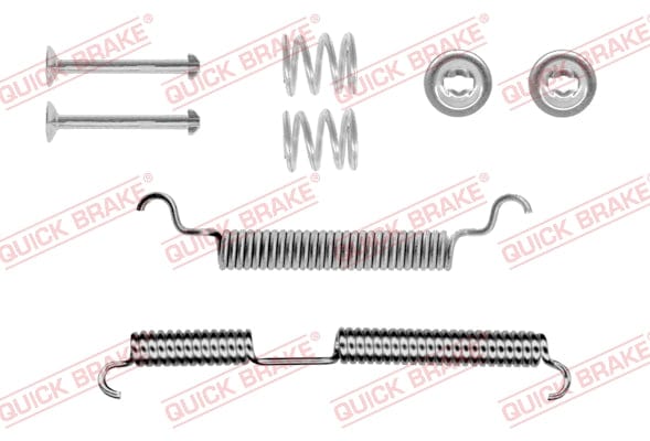 Accessory Kit Brake Shoe 732 Shoe Nissan 1400 Bakkie (105-1901-1)