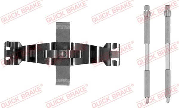Accessory Kit Brake Pads Audi A6/A7/Q5/Porsche Macan (109-0022-1)