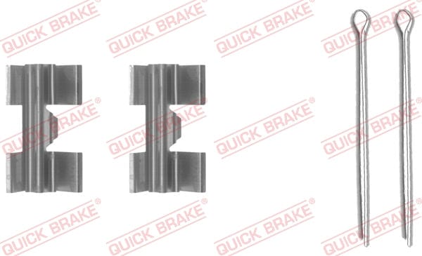 Toebehore-stel Remblokkies FDB836 Iveco Daily Ii, Land Rover Discovery (109-0969-1)