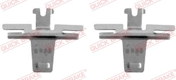 I-accessory Kit Brake Pads FDB208 Honda Ballade, Renault Kwid (109-1018-1)