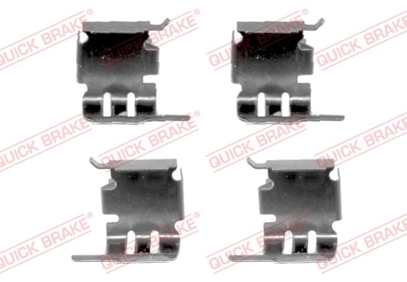 Accessory Kit Brake Pads Cherry J1 (109-1286-1)