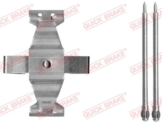 Toebehore-stel Remblokkies FDB1426 Mercedes Cls C219 W163 W220 C215 R129 R230 (109-1636-1)