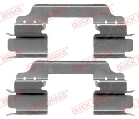 I-accessory Kit Brake Pads FDB1750 Mercedes (109-1649-1)