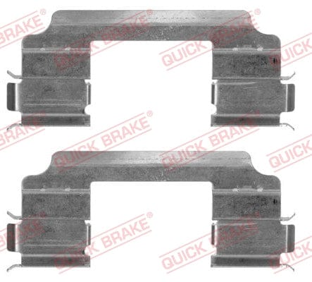 Toebehore-stel Remblokkies FDB1836 Mahindra Bolero, Toyota Hilux (109-1817R-1)